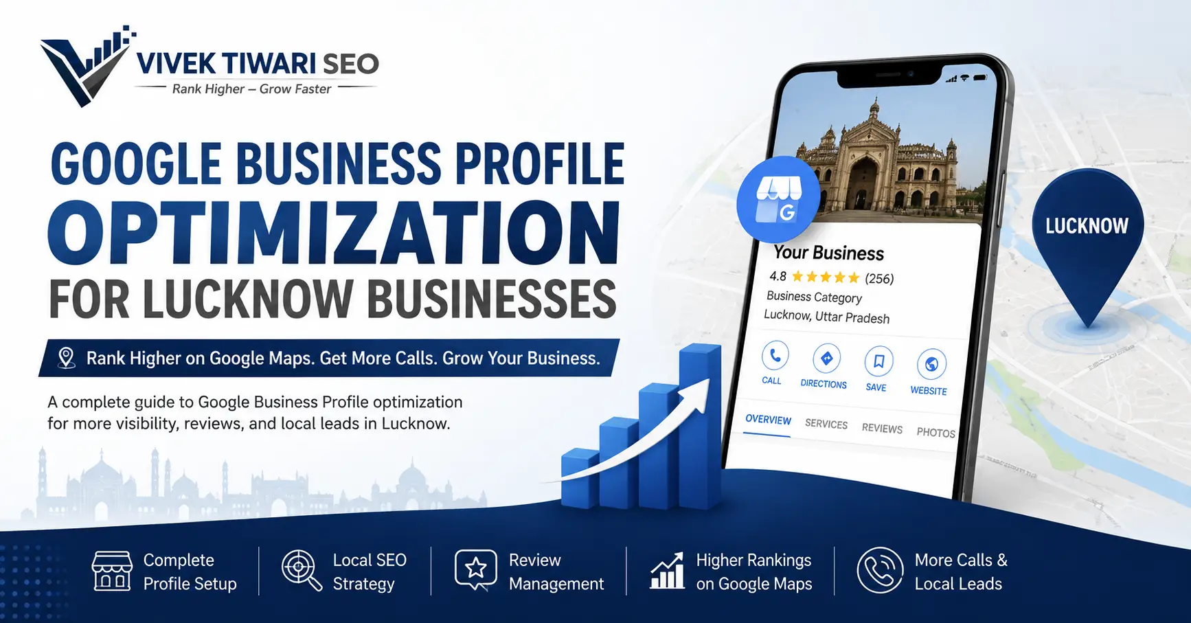 Home google business profile optimization lucknow