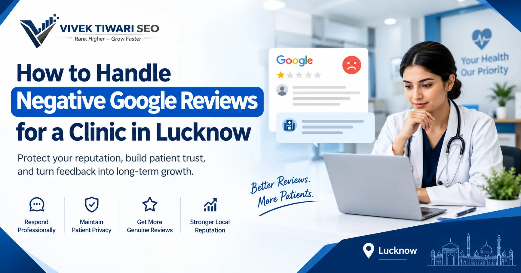 handling negative google reviews for clinics
